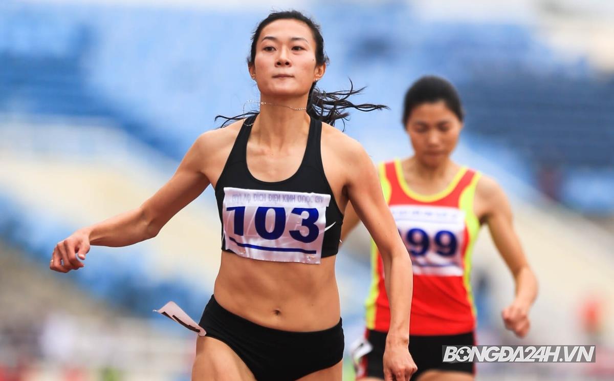 Lê Tú Chinh 100m nữ quốc gia 9/12/2021