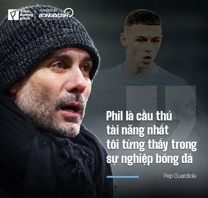 Phil Foden Cầu thủ tài năng nhất trong mắt Pep Guardiola hình ảnh
