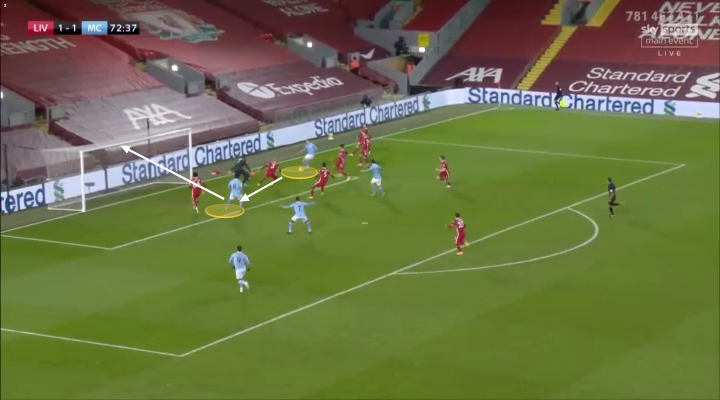 Phil Foden vs Liverpool Đảm nhận 4 vai trò khác nhau  hình ảnh