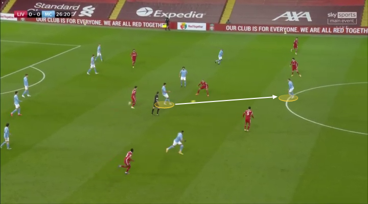 Phil Foden vs Liverpool Đảm nhận 4 vai trò khác nhau  hình ảnh