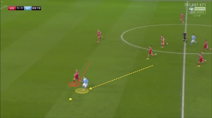 Phil Foden vs Liverpool Đảm nhận 4 vai trò khác nhau  hình ảnh