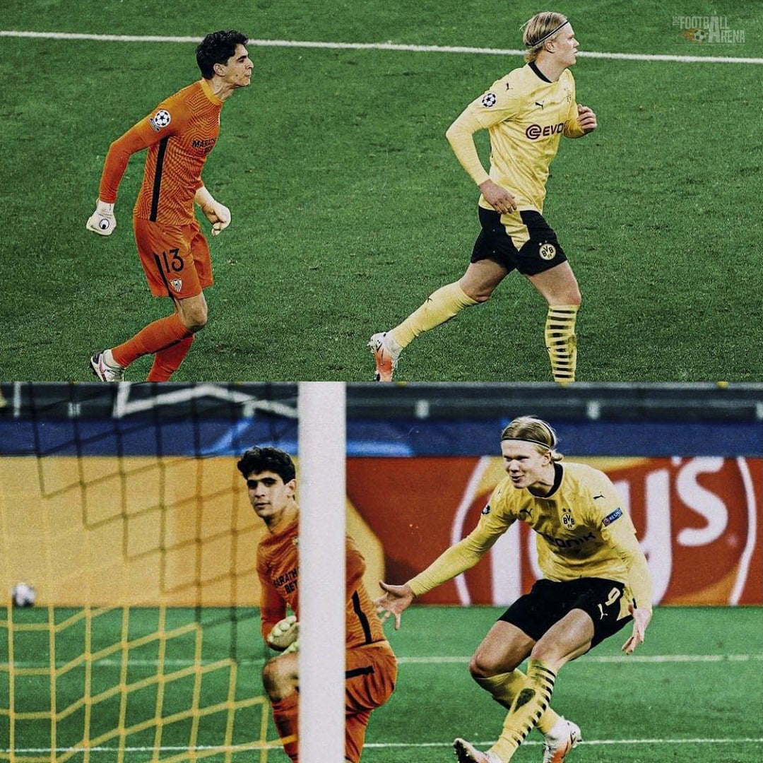 Erling Haaland giải thích nguyên nhân khiêu khích thủ môn Sevilla hình ảnh Erling Haaland giải thích nguyên nhân khiêu khích thủ môn Sevilla hình ảnh