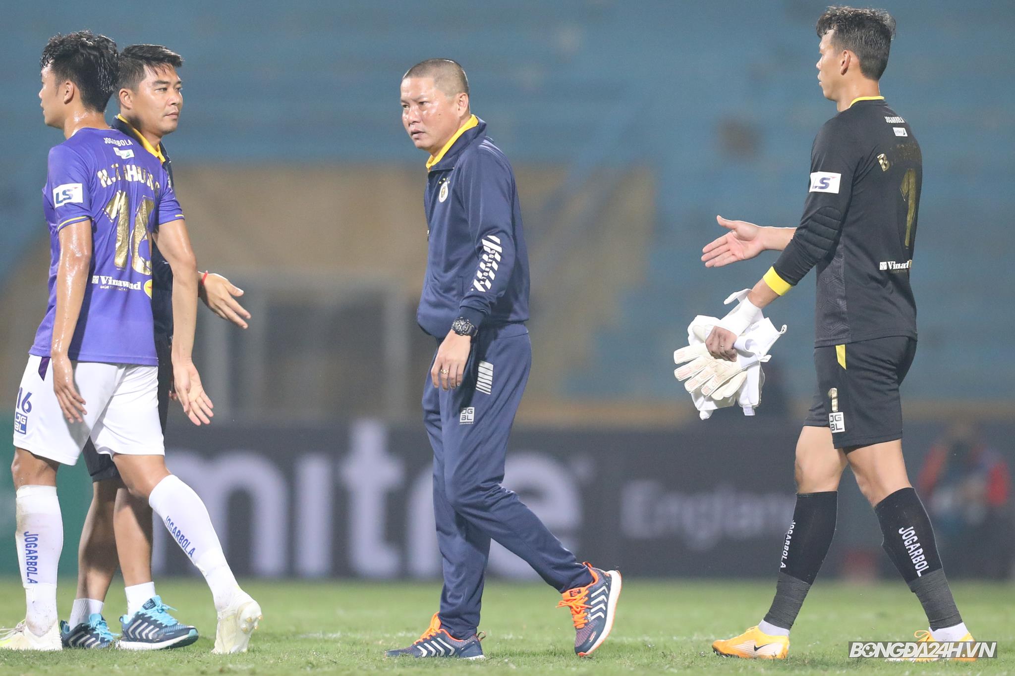 HLV Chu Đình Nghiêm cho rằng thắng Thanh Hóa dễ dàng hình ảnh