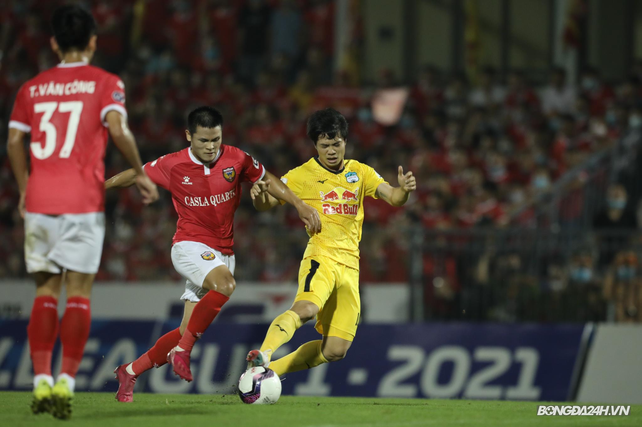 Công Phượng Phạm Tuấn Hải Hà Tĩnh vs HAGL