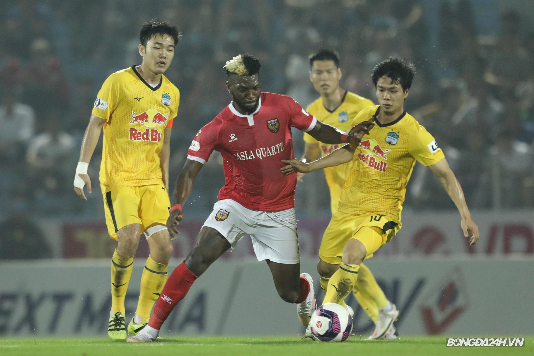 Chevaughn Walsh Công Phượng Hà Tĩnh vs HAGL