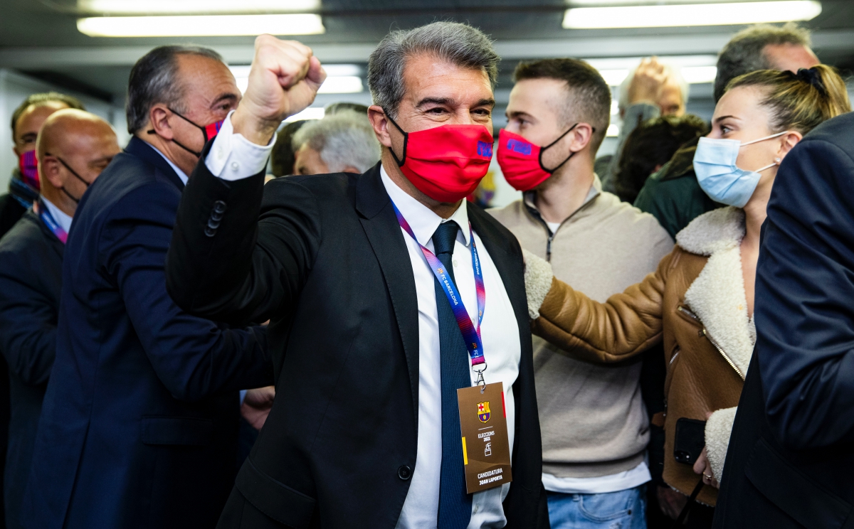 CHÍNH THỨC Barca chào đón tân Chủ tịch Joan Laporta hình ảnh