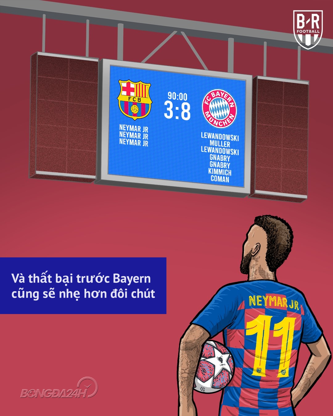 Sẽ thế nào nếu Neymar vẫn ở lại Barca hình ảnh gốc 2