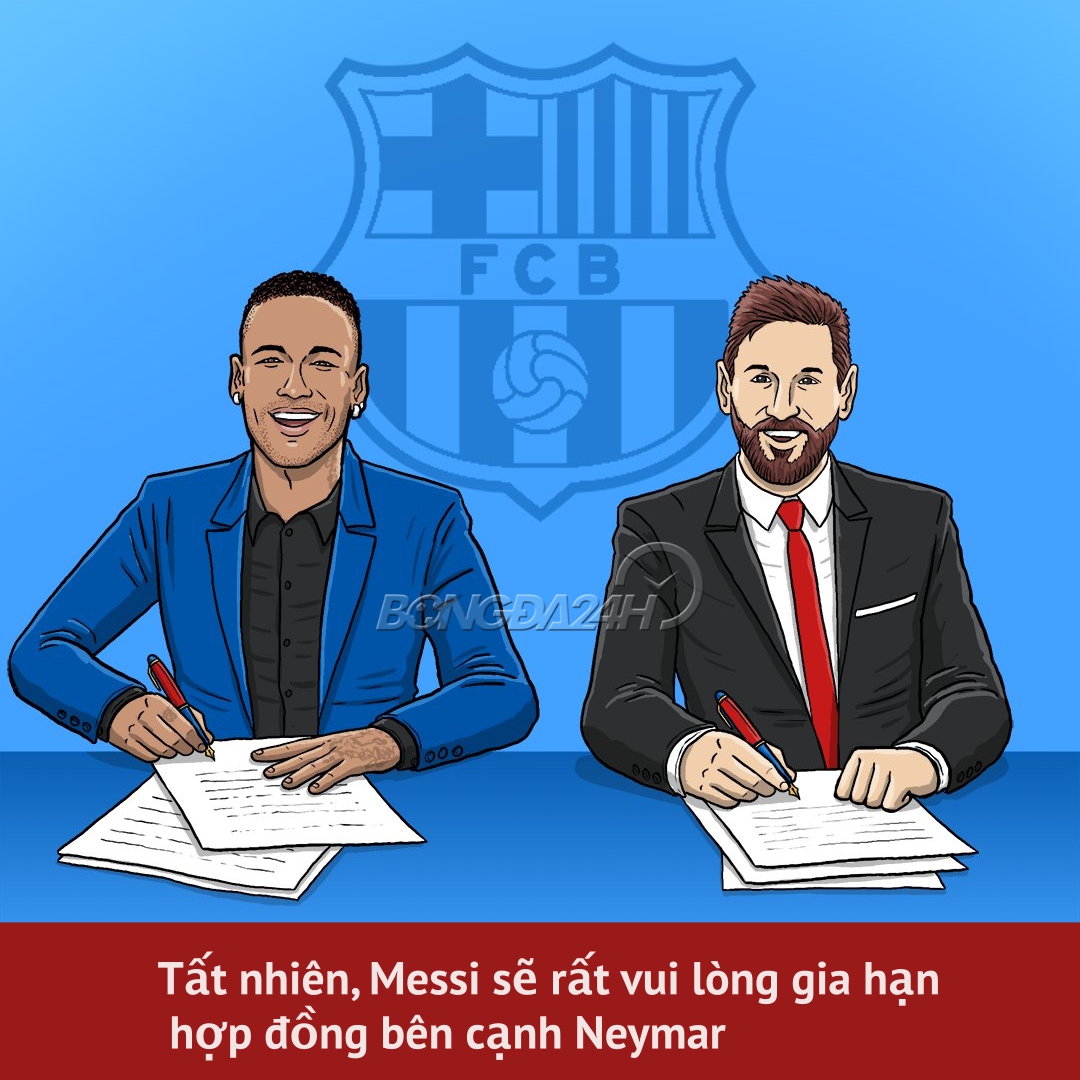 Sẽ thế nào nếu Neymar vẫn ở lại Barca hình ảnh gốc 2