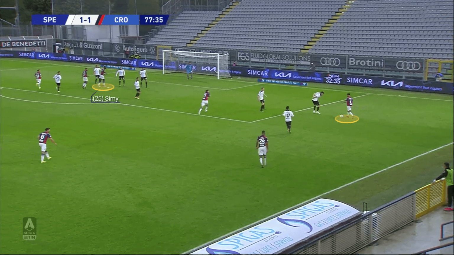 Tại Serie A có một chuyên gia săn bàn mang tên Simeon Nwankwo