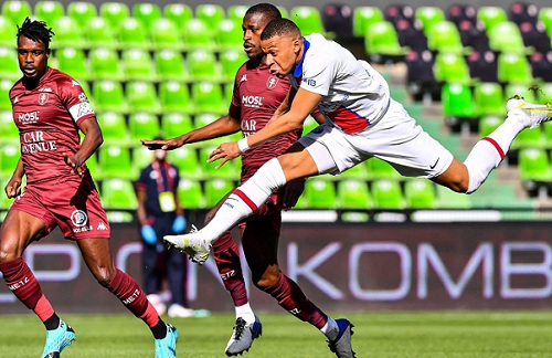 Mbappe đã ghi 25 bàn ở Ligue 1 mùa này