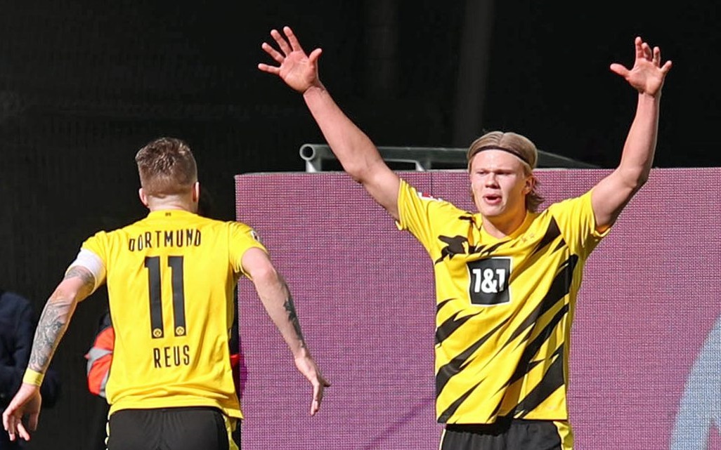 Tốc độ đáng kinh ngạc của Erling Haaland trong bàn thắng vào lưới Wolfsburg