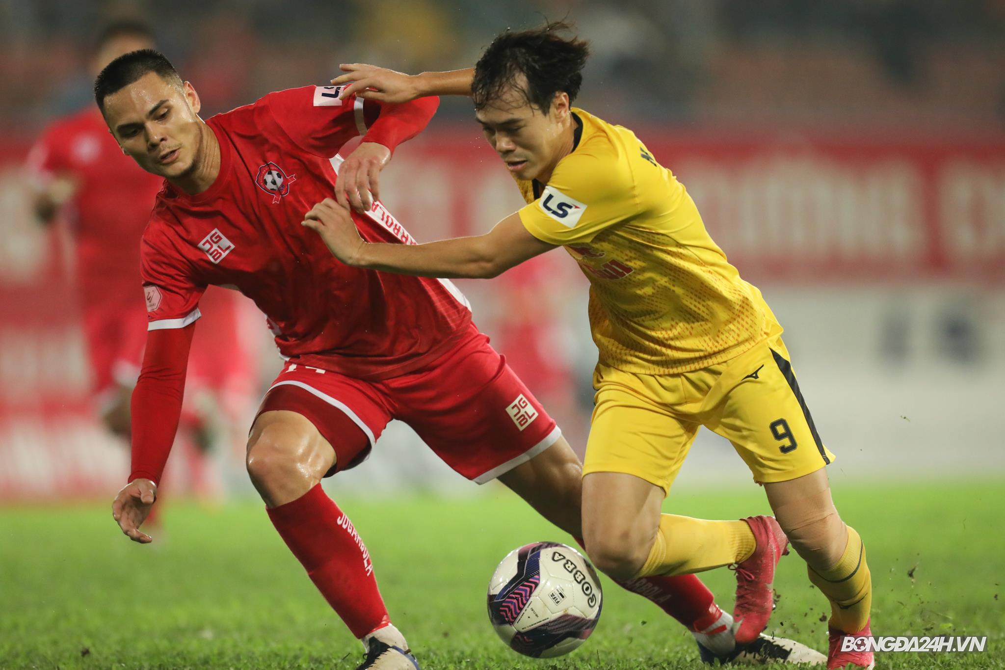 Adriano Schmidt Hải Phòng vs HAGL