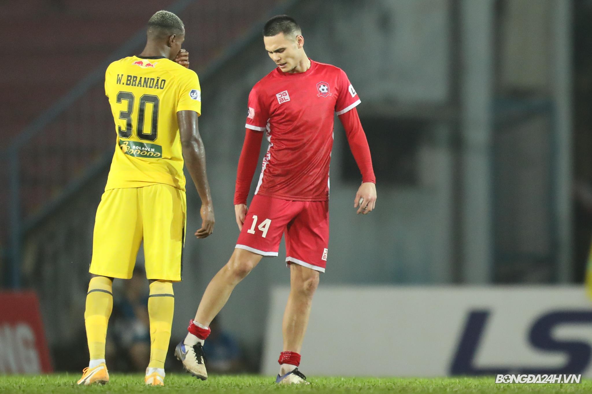 Adriano Schmidt Hải Phòng vs HAGL