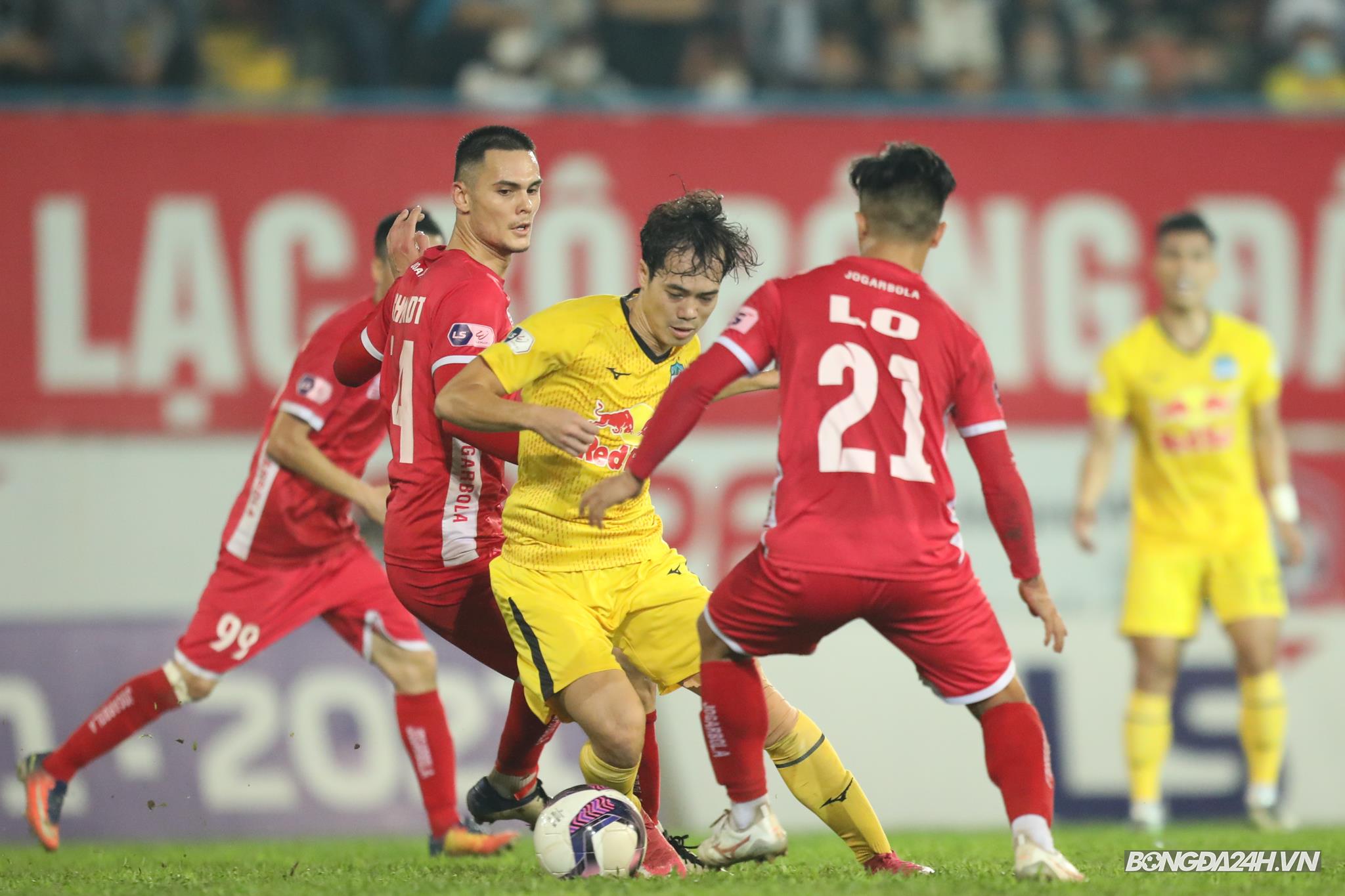 Adriano Schmidt Hải Phòng vs HAGL