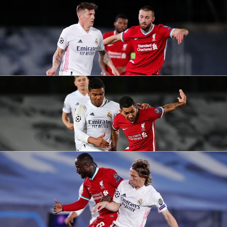 Đẳng cấp đáng sợ của bộ ba Casemiro - Modric - Kroos vs Liverpool
