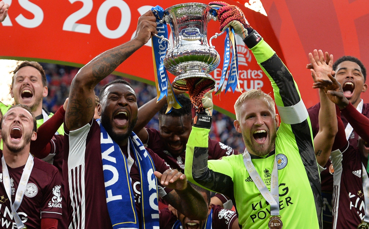 Kasper Schmeichel FA CUp