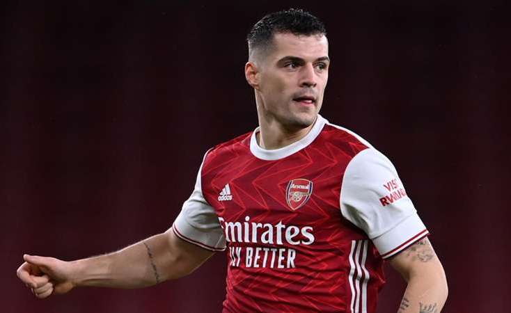 Mikel Arteta xác nhận ý định ở lại của Granit Xhaka hình ảnh