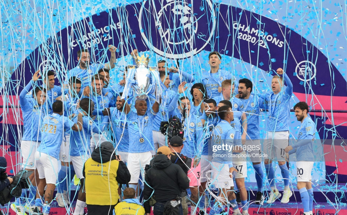 Man City vô địch Premier League 2020/21
