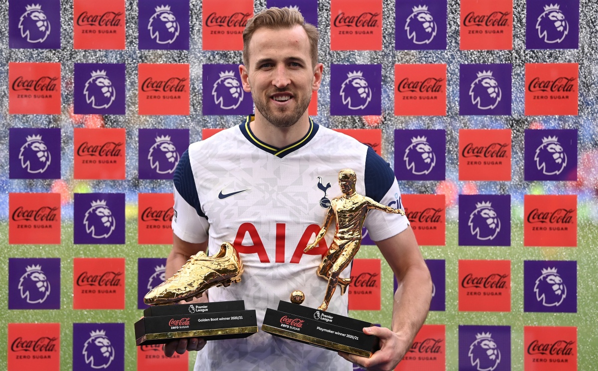 Harry Kane giành vua phá lưới và vua kiến tạo