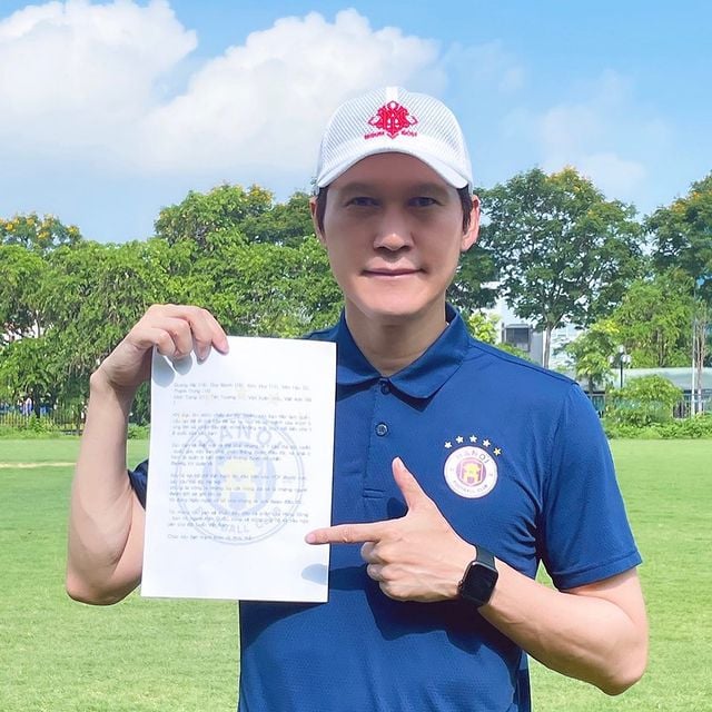 HLV Park Choong Kyun gửi thư động viên nhóm cầu thủ Hà Nội