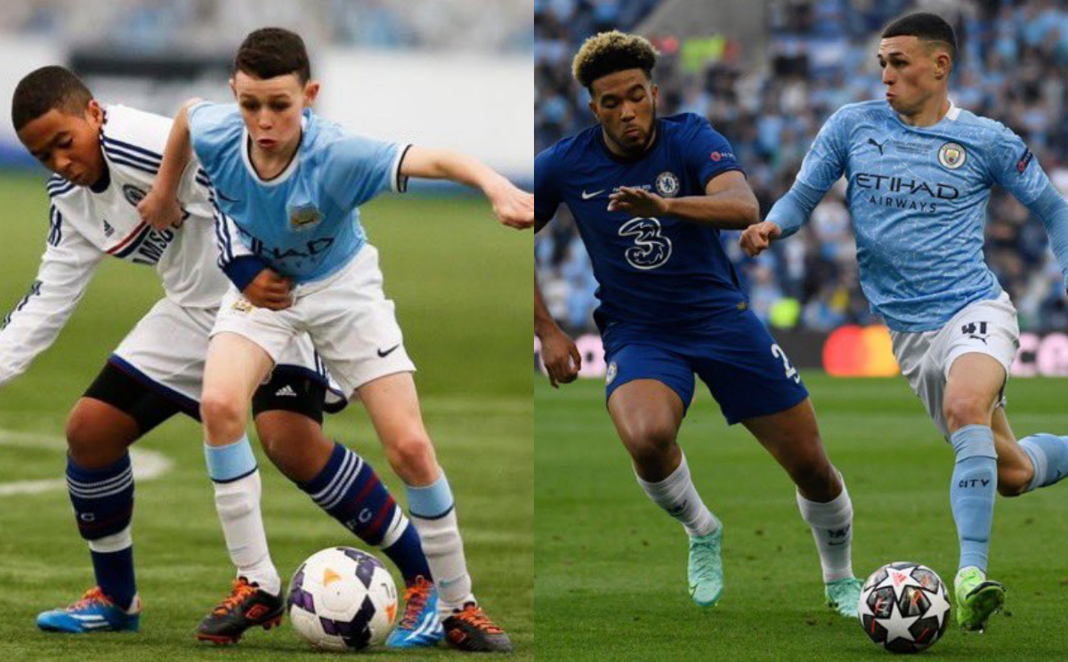 James vs Foden xưa và nay James vs Foden xưa và nay