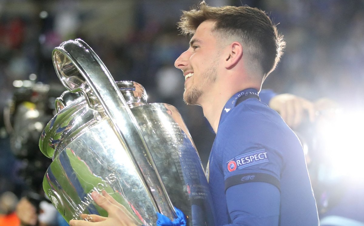 Mason Mount không nói nên lời sau chức vô địch hình ảnh