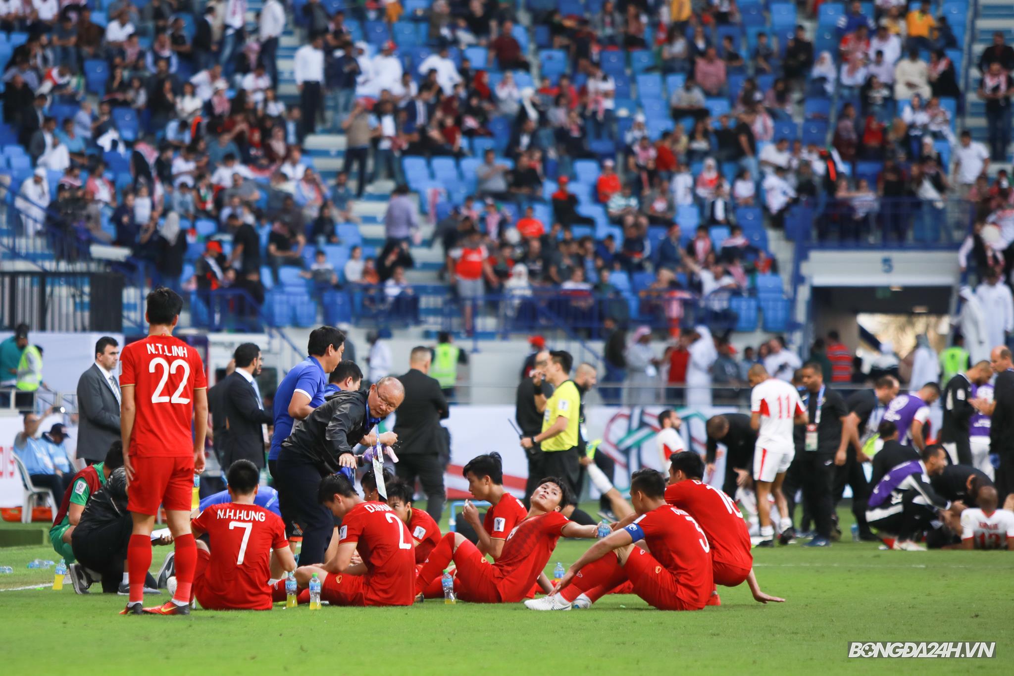 Park Hang Seo Việt Nam vs Jordan