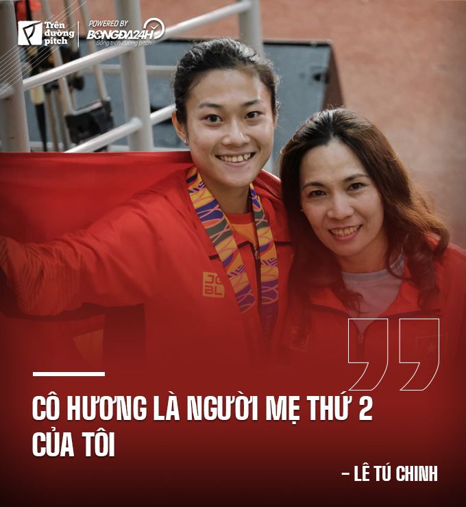 Lê Tú Chinh và HLV Thanh Hương