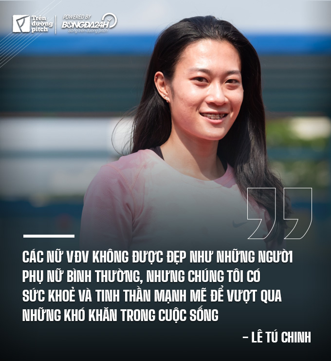 Lê Tú Chinh nữ VĐV quote