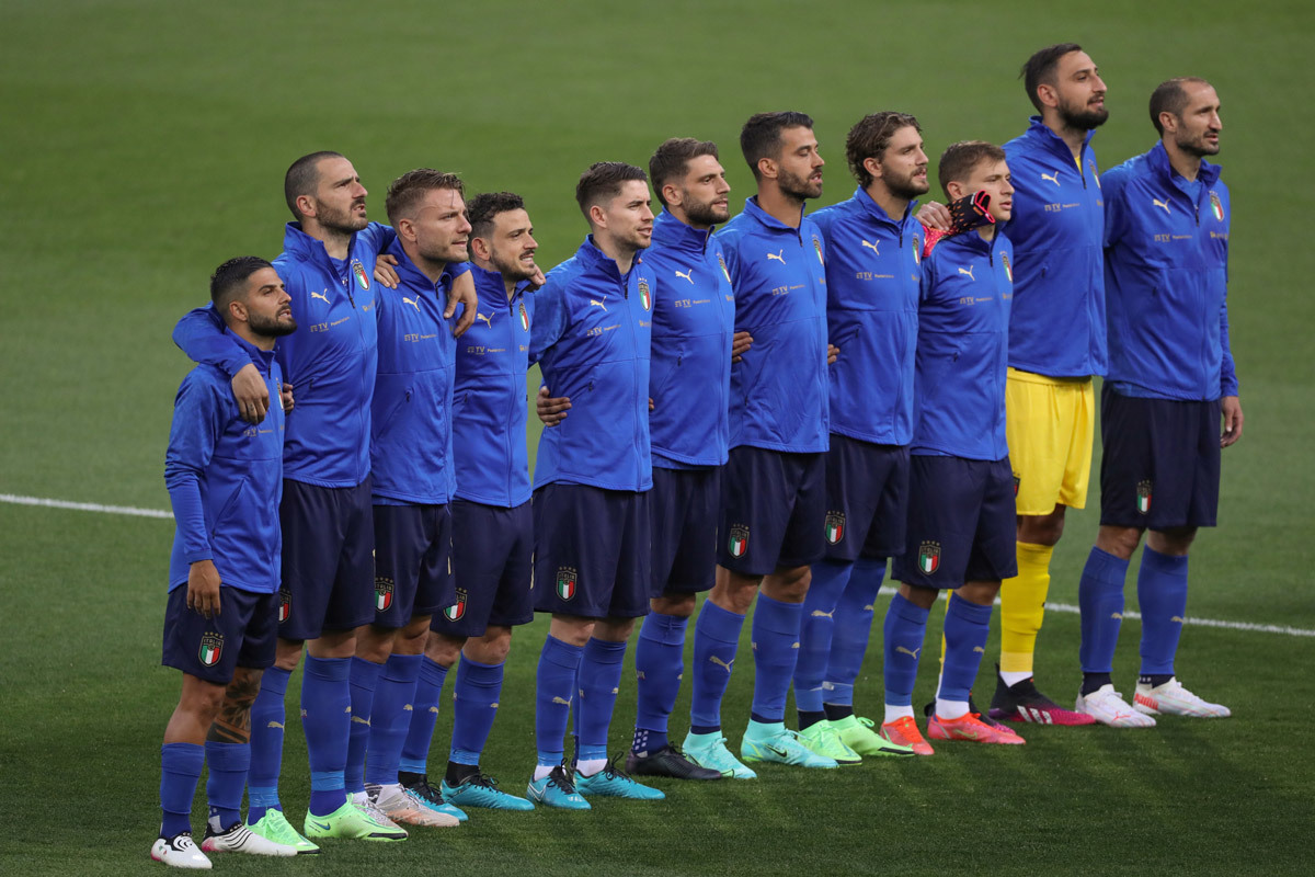 Đội tuyển Italy: Sắc thiên thanh tươi sáng