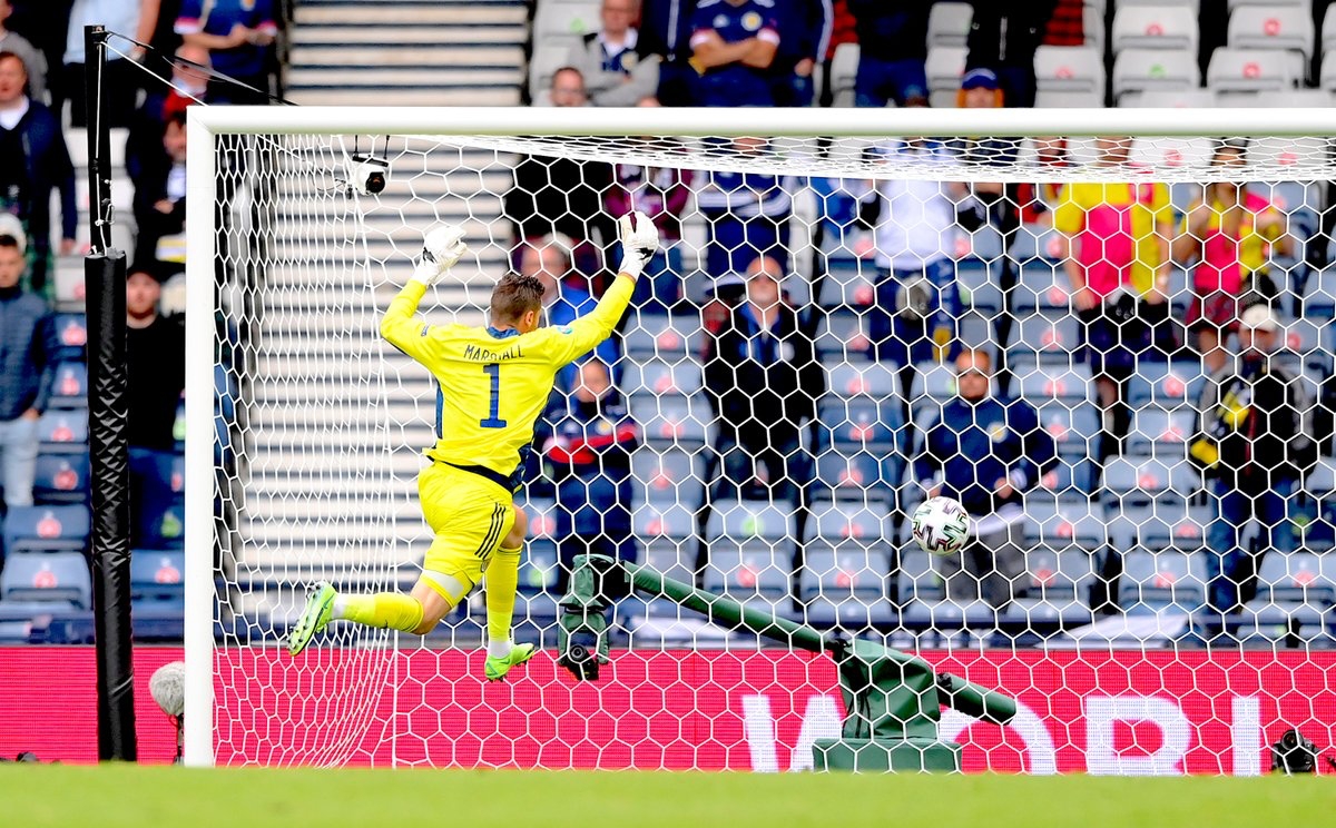 Thủ môn David Marshall Scotland vs Séc Thủ môn David Marshall Scotland vs Séc