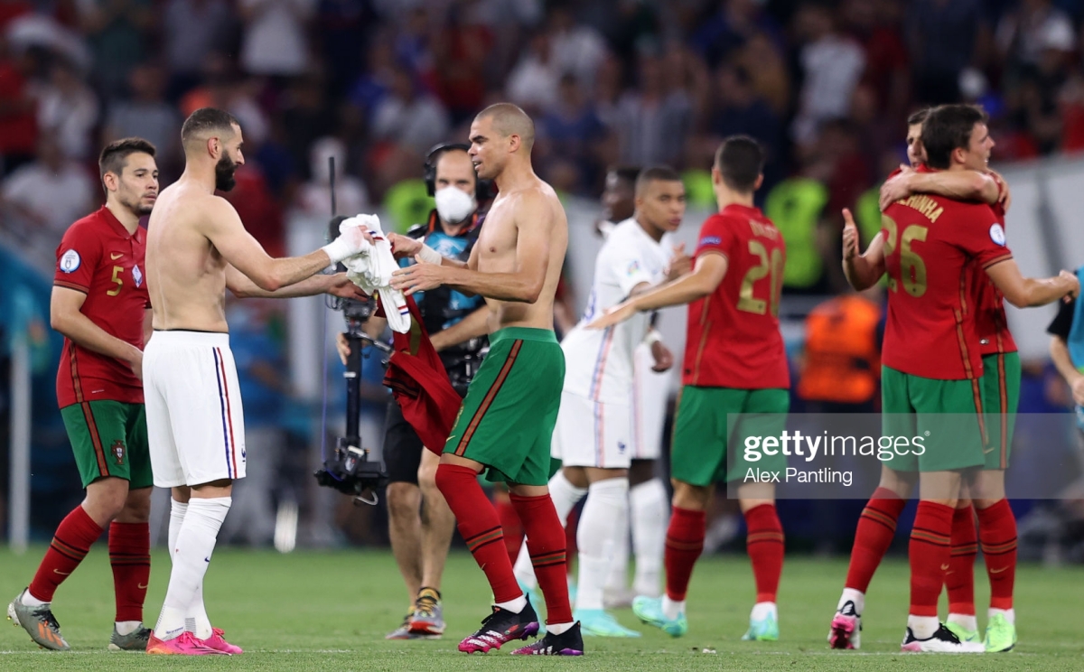 Pepe Benzema Bồ Đào Nha vs Pháp