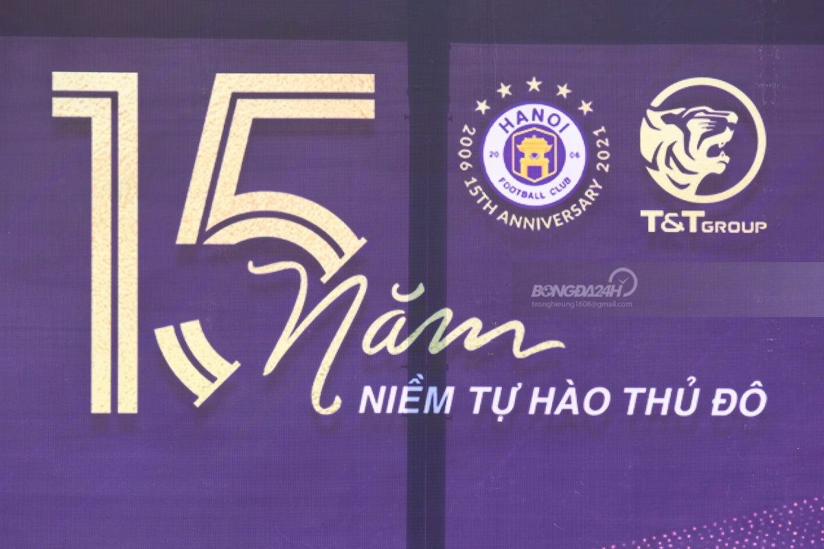 CLB Hà Nội kỷ niệm 15 năm thành lập