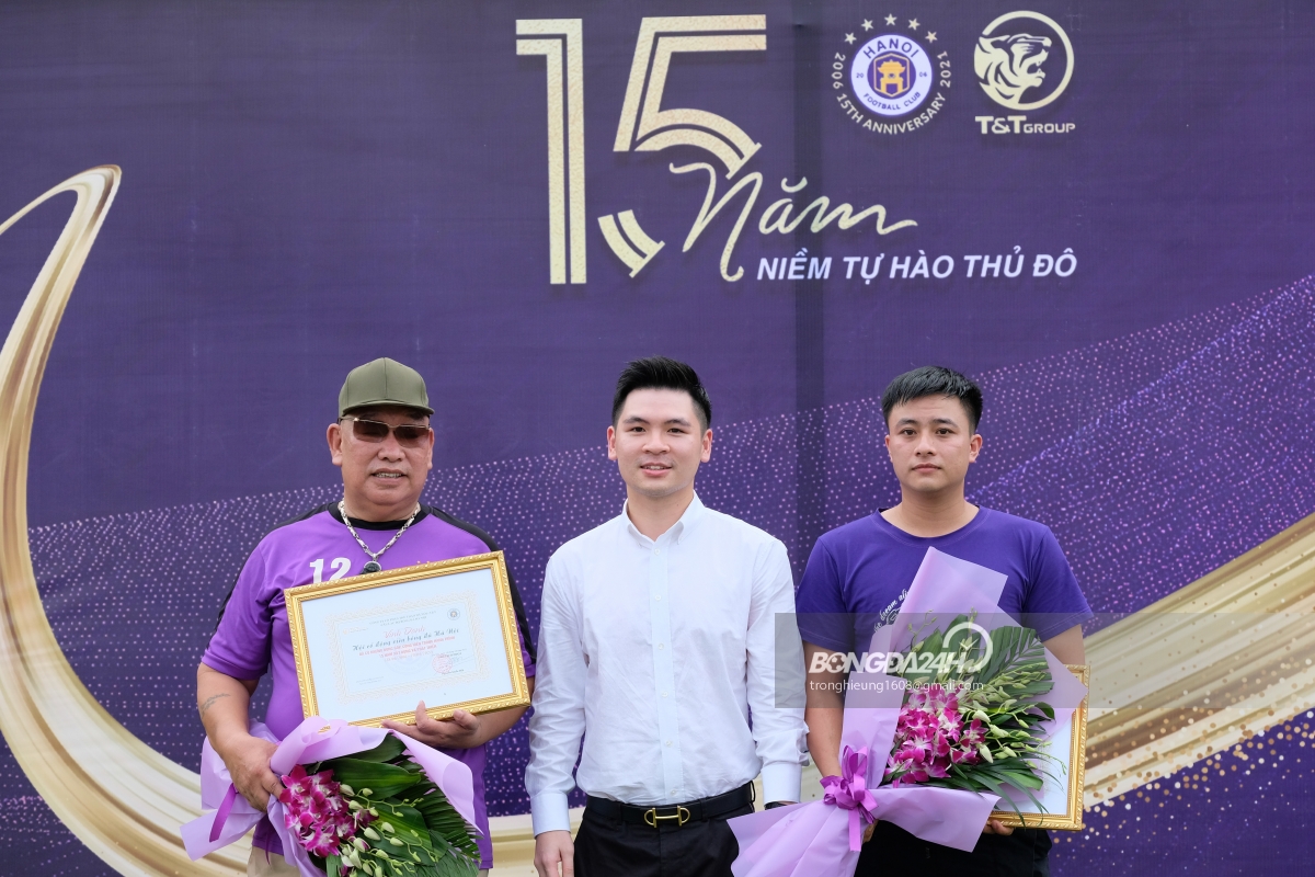 CLB Hà Nội kỷ niệm 15 năm thành lập