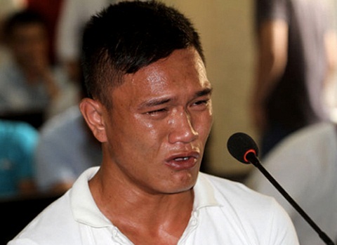 Quang Hùng – một trong các cầu thủ NInh Bình - rất hối hận vì dính vào tiêu cực