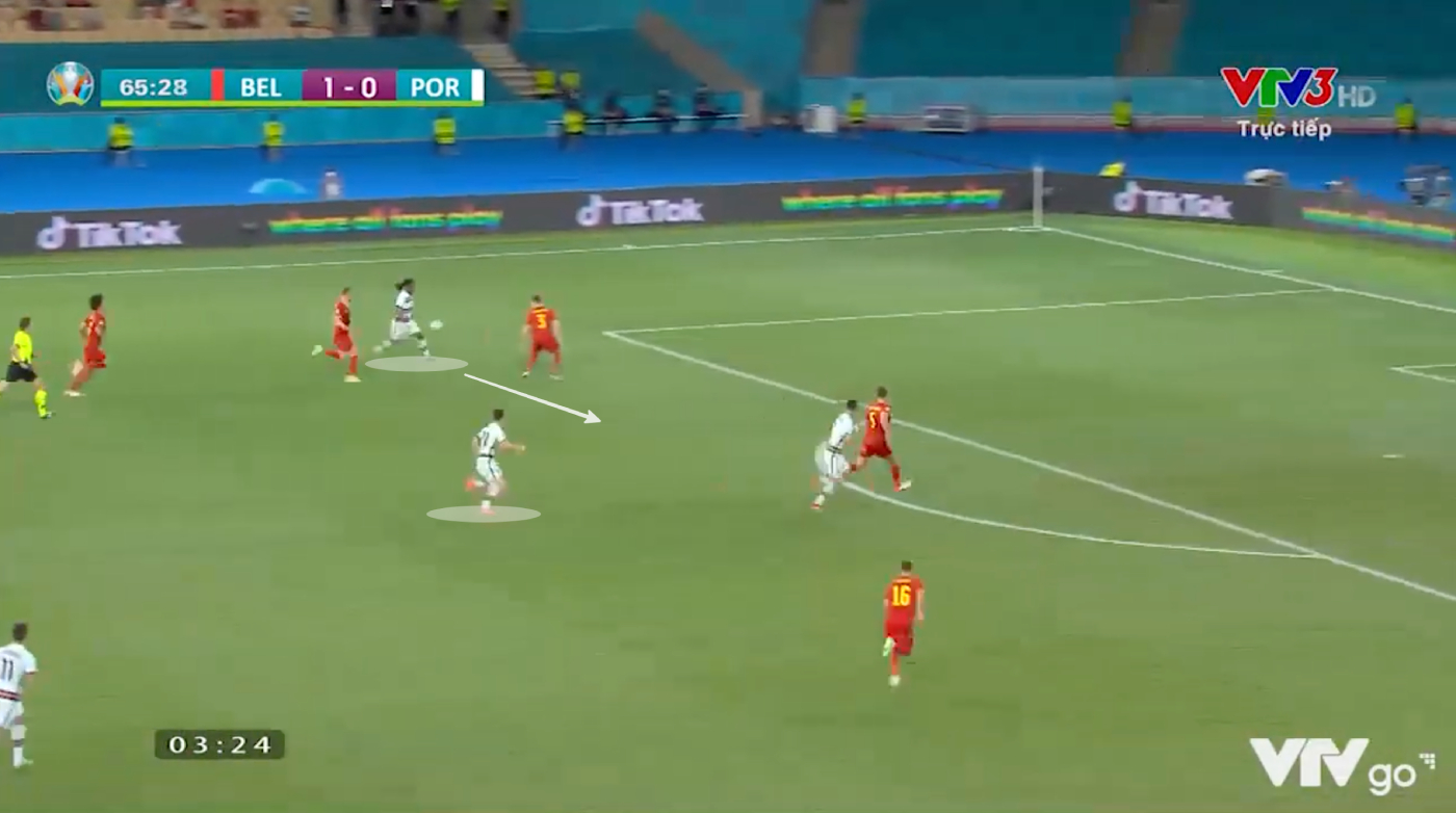 Mổ băng Bỉ 1-0 Bồ Đào Nha: Khác biệt ở cấu trúc đội hình