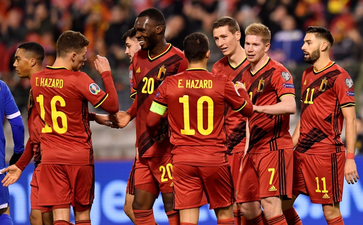 ĐT Bỉ bảng B EURO 2020