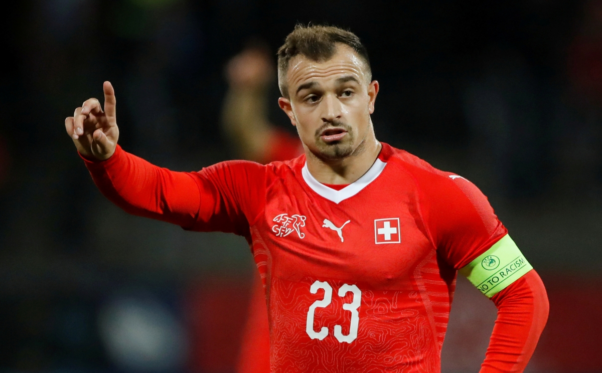 Shaqiri ĐT Thuỵ Sĩ bảng A EURO 2020