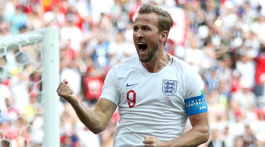 Harry Kane  trong trận thắng Đức 2-0