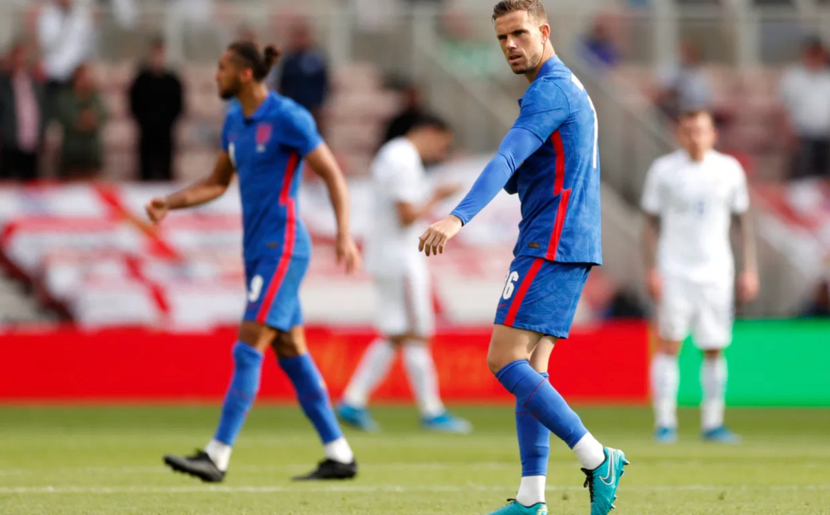 Jordan Henderson ĐT Anh