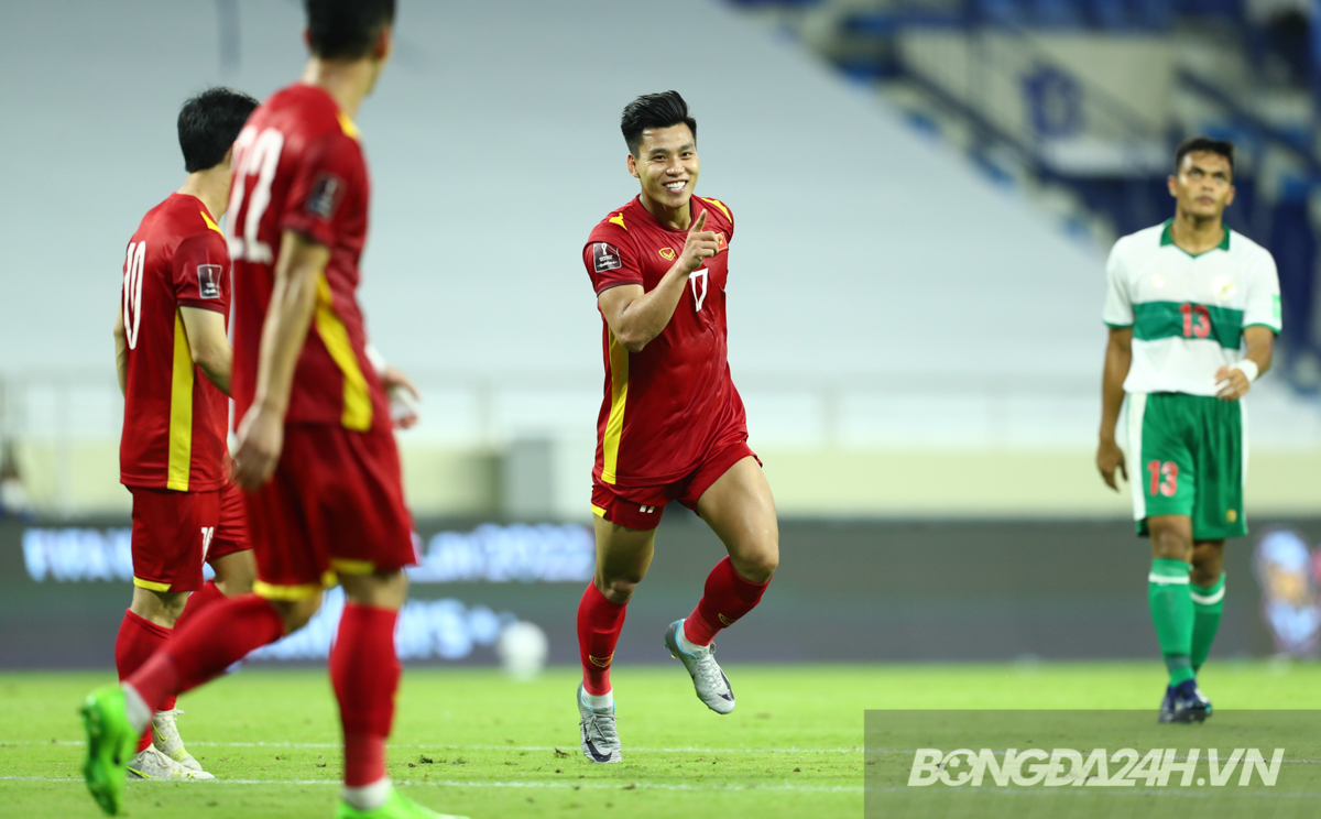 Vũ Văn Thanh ấn định tỷ số 4-0 trước Indonesia 7/6