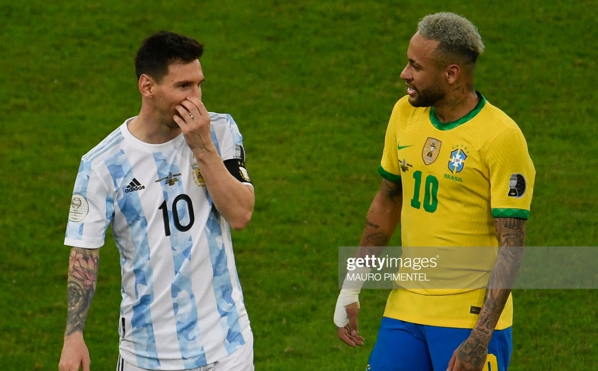 Messi Neymar Copa America 2020
