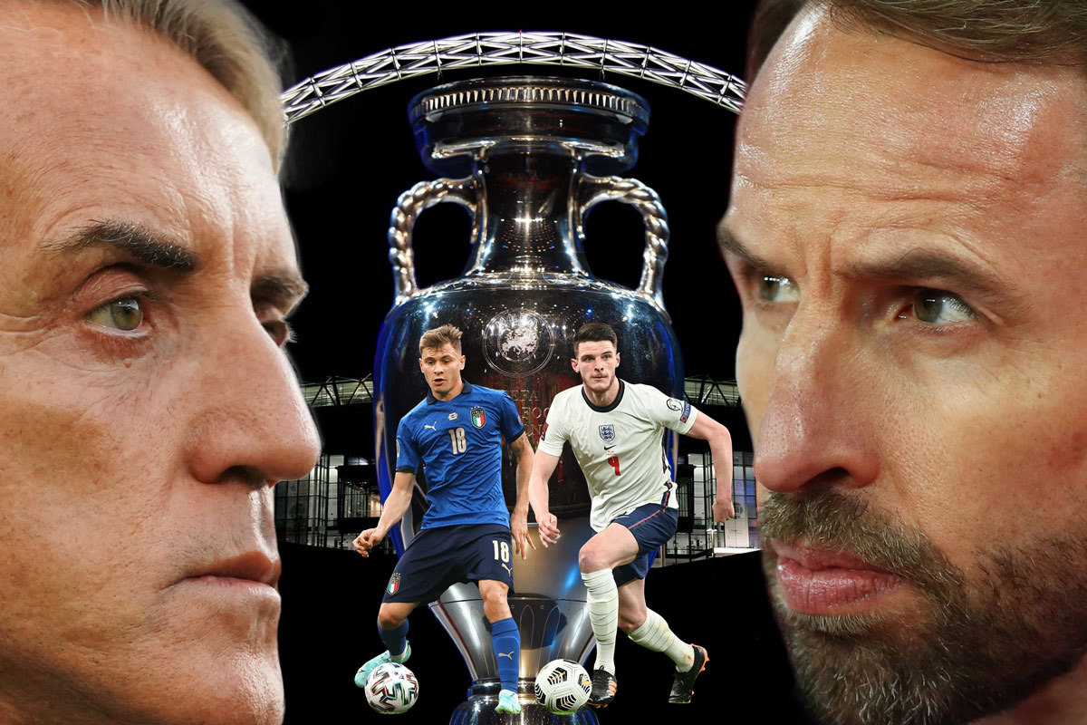 Trực tiếp Anh vs Italy