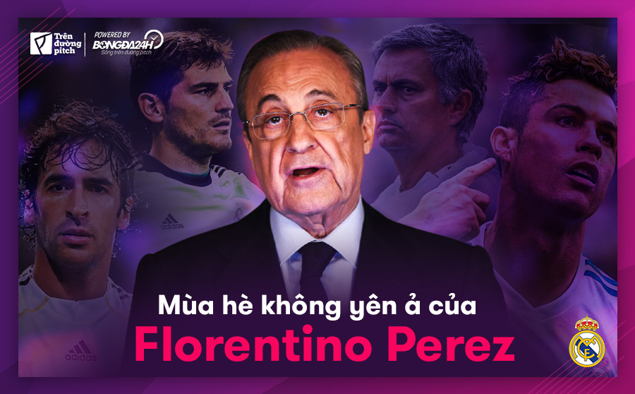 Mùa hè không yên ả của Florentino Perez