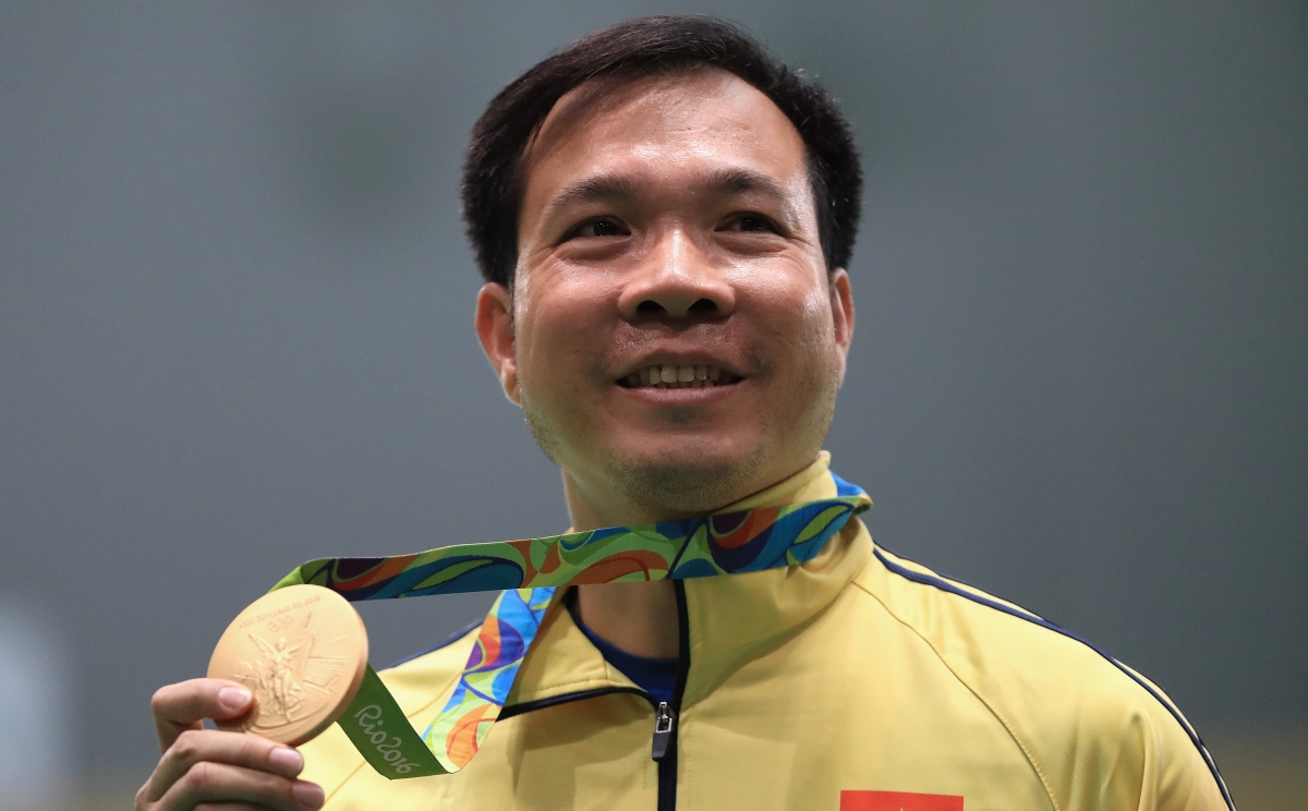 Hoàng Xuân Vinh giành HCV Olympic 2016
