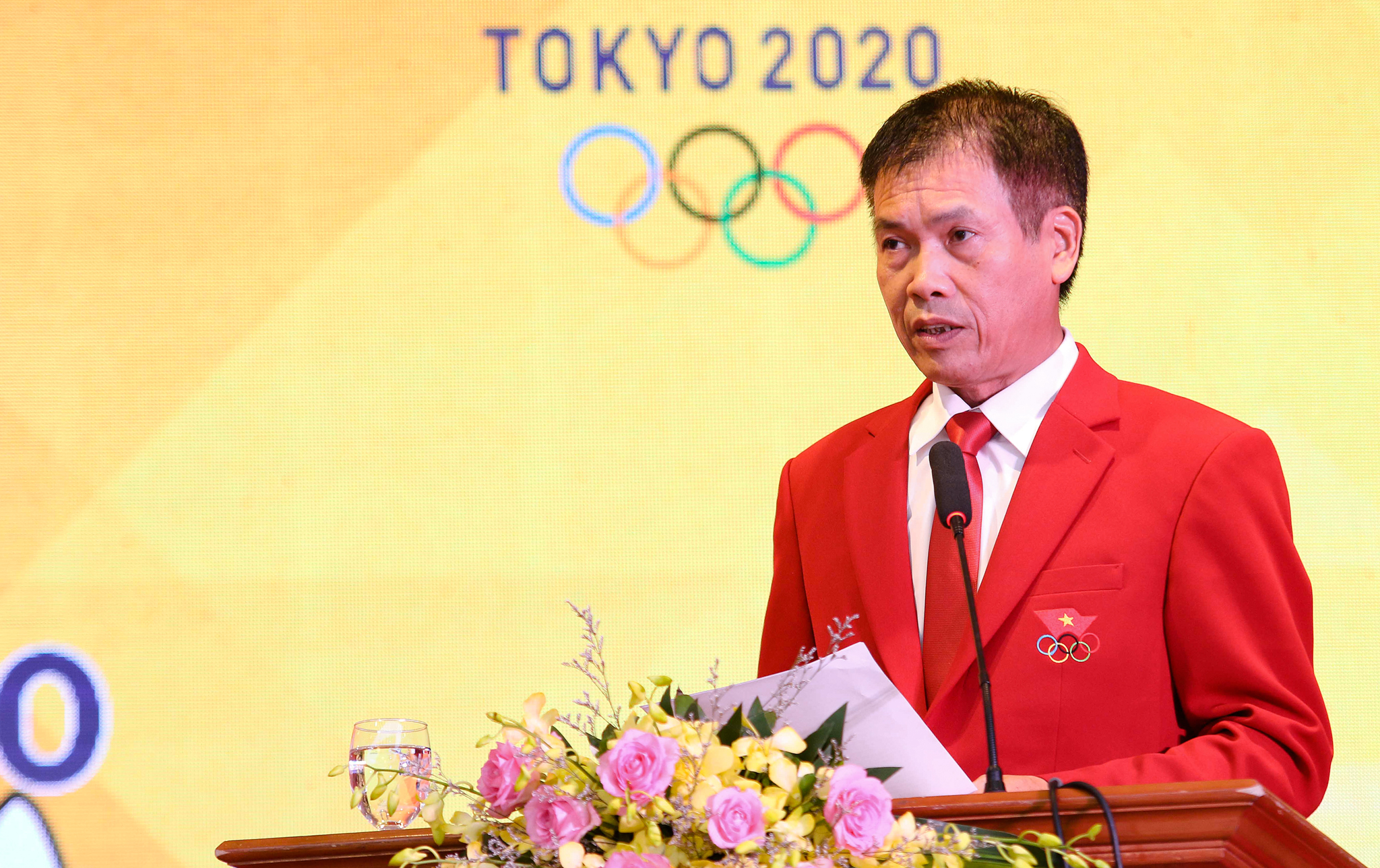 Trưởng đoàn Trần Đức Phấn chia sẻ mục tiêu Olympic