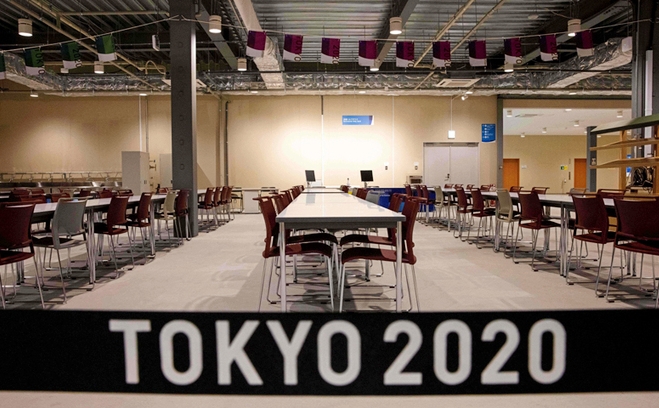 Bên trong Làng VĐV Olympic Bên trong Làng VĐV Olympic