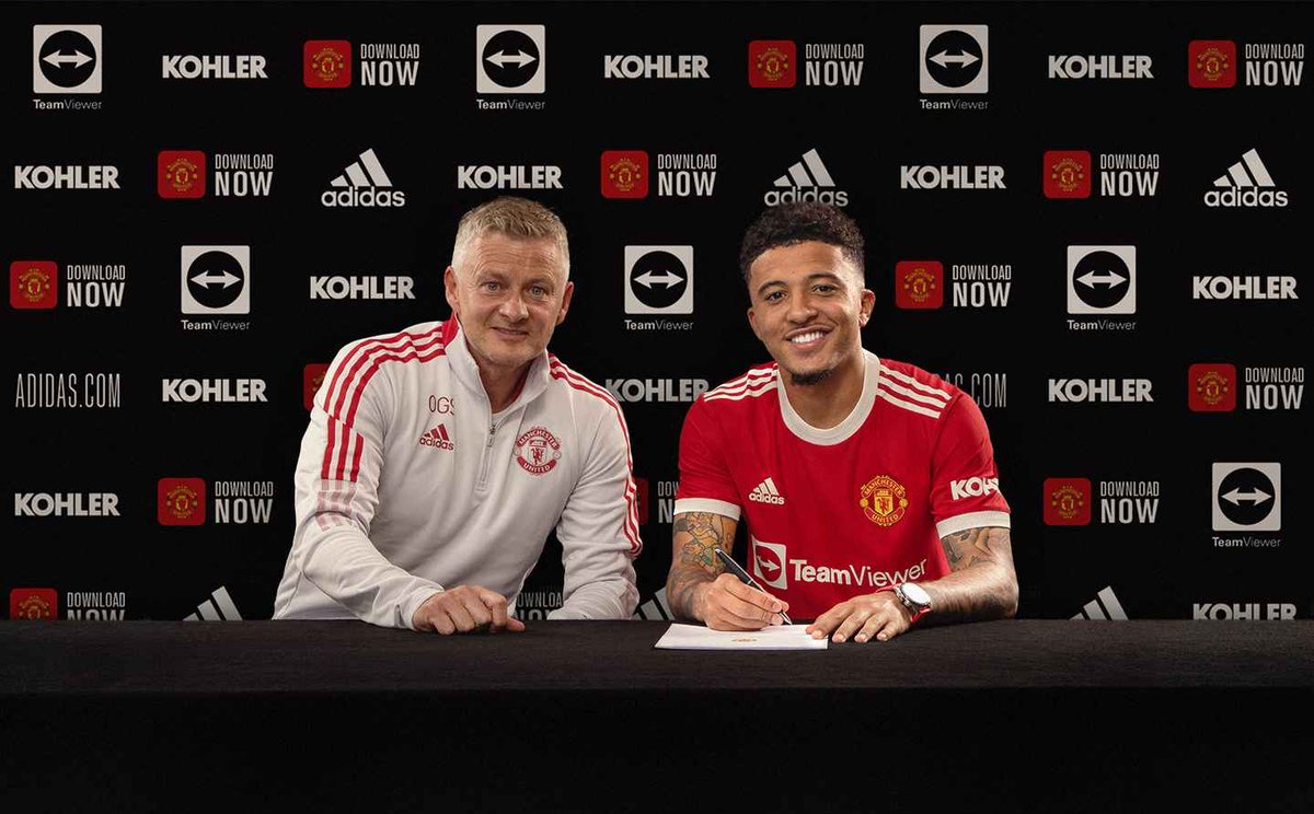 Jadon Sancho chính thức gia nhập MU