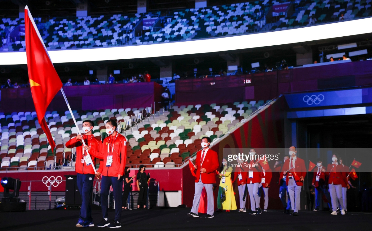 Đoàn TTVN khai mạc Olympic 2020