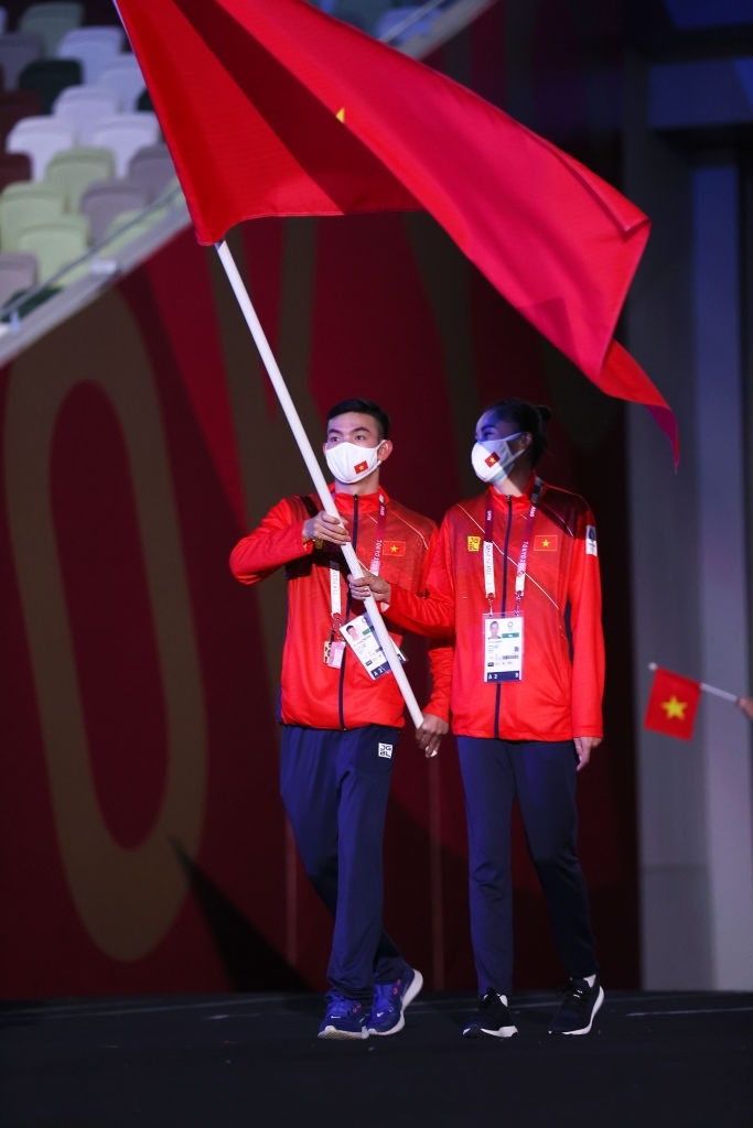 Đoàn TTVN khai mạc Olympic 2020